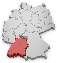 Spitz tenyésztők Baden-Württembergben,Dél-Németország, BW, Fekete-erdő, Baden, Odenwald